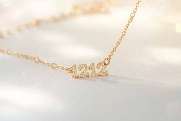 1212 Angel Number Necklace – Spiritual & Stylish Jewelry 1212 Angel Number Necklace