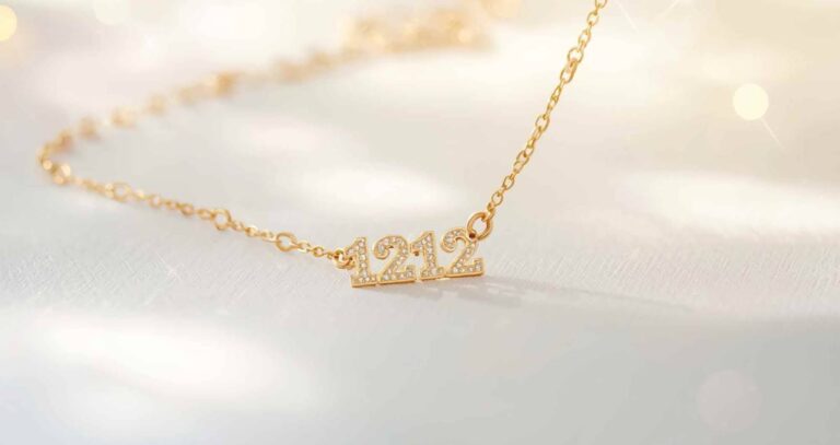 1212 Angel Number Necklace – Spiritual & Stylish Jewelry 1212 Angel Number Necklace